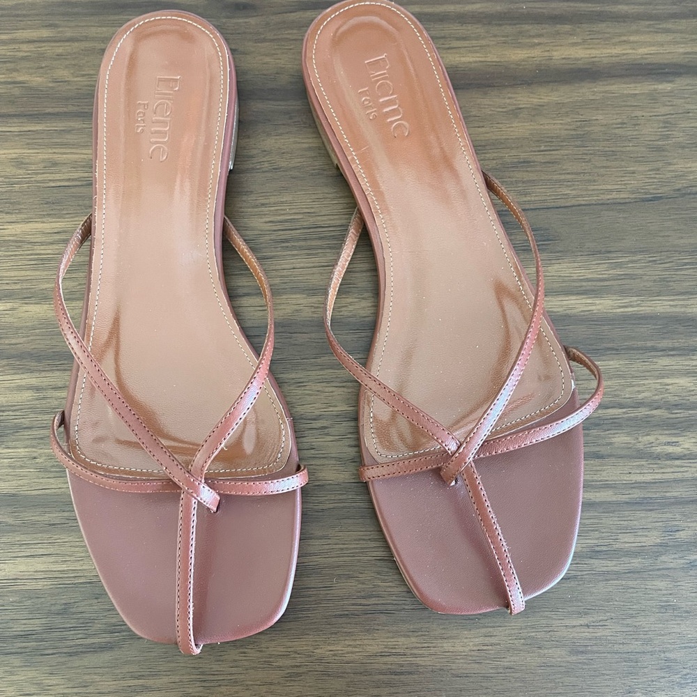 Elleme Paris leather slides